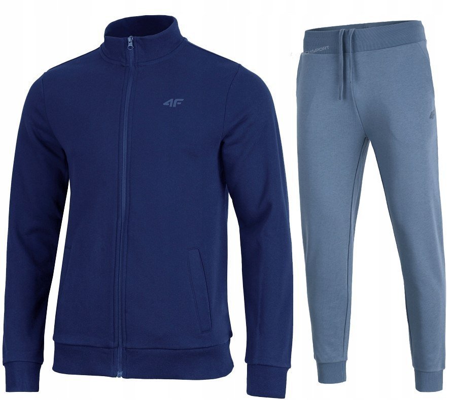4F OCIEPLANY MÄSKI DRES BAWEĹNA KOMPLET BLUZA SPODNIE / rozm XXXL 3XL