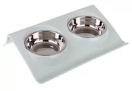 Miski dla psów - Miska Dla Psa Kota Miski Na Stojaku Metalowa 2SZT - miniaturka - grafika 1