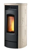 Piece wolnostojące - Caminetti Montegrappa piecyk na pellet Alpina NPS 7 EVO - miniaturka - grafika 1