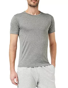 Champion T-shirt męski C-Sport z logo C, czarny melanż, L - Koszulki męskie - miniaturka - grafika 1