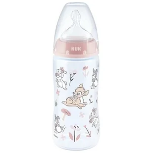 Nuk Fc+ Butelka Antykolkowa Z Czujnikiem 300Ml + Smoczek 6-18M Bambi - Butelki dla niemowląt - miniaturka - grafika 1