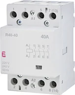 Bezpieczniki elektryczne - ETI POLAM R40-40 230V stycznik modułowy 40A 4NO 2M - miniaturka - grafika 1