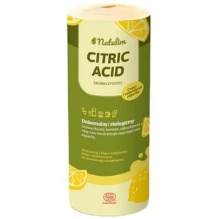 Kwasek cytrynowy NATULIM Ekologiczny 0.5 kg - Inne artykuły czyszczące - miniaturka - grafika 1