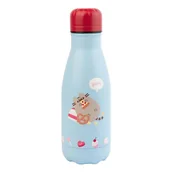 Bidony dla dzieci - Pusheen - Butelka termiczna ze stali nierdzewnej z kolekcji Purrfect Love 260 ml - miniaturka - grafika 1