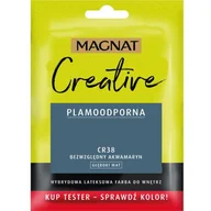Farby wewnętrzne - Magnat Tester koloru Creative bezwzględny akwamaryn 30 ml - miniaturka - grafika 1