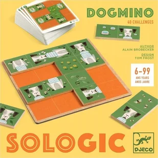 Djeco Žaidimas - Loginis žaidimas - Dogmino - Zabawki interaktywne dla dzieci - miniaturka - grafika 1