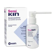 Kin Sensi, spray na nadwrażliwe zęby, smak miętowy, bez alkoholu, 40 ml