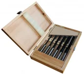 Zestawy narzędziowe - 6-Częściowy Zestaw Frezów Prawoskrętnych Ll6Tlgr Holzmann - miniaturka - grafika 1