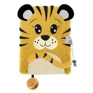 Notesy i bloczki - Pamiętnik z kłódką A5/96K włochacz Tygrys - ST-MAJEWSKI - miniaturka - grafika 1