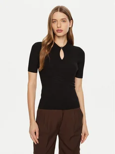 Guess Sweter W5RR10 Z2Y72 Czarny Regular Fit - Swetry damskie - miniaturka - grafika 1