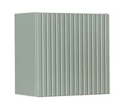 Szafki łazienkowe - Szałwiowa kwadratowa górna szafka łazienkowa - Selmira 7X - miniaturka - grafika 1