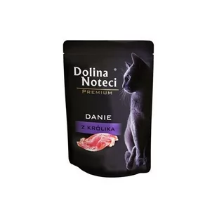 Dolina Noteci Premium Kot Danie z królika saszetka 85g - Mokra karma dla kotów - miniaturka - grafika 1