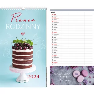 Kalendarz planszowy rodzinny 25x43 Smacznego INTERDRUK - Kalendarze - miniaturka - grafika 1