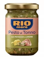 Pasztet i przetwory mięsne - Rio Mare Pesto al Tonno Pistacje i Cytryna 130g - miniaturka - grafika 1