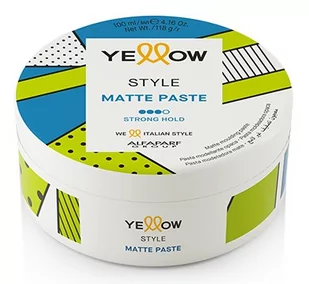 Alfaparf Yellow Style Pasta Matująca Strong Hold - Kosmetyki do stylizacji włosów - miniaturka - grafika 1