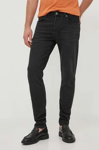 Pepe Jeans jeansy Crane męskie kolor czarny - Spodnie męskie - miniaturka - grafika 1