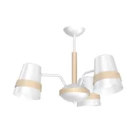 Lampy sufitowe - Milagro Venezia żyrandol 3-punktowy biały MLP5445 MLP5445 - miniaturka - grafika 1