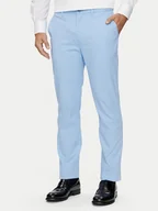 Spodnie męskie - Tommy Hilfiger Chinosy Denton MW0MW25964 Błękitny Straight Fit - miniaturka - grafika 1