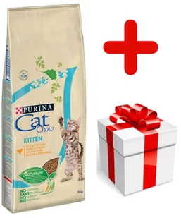 Purina Cat Chow Kitten Chicken 15 kg - Sucha karma dla kotów - miniaturka - grafika 1