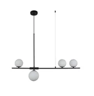 Lampy sufitowe - Azzardo SANTANDER BK AZ4418) AZ4418 - miniaturka - grafika 1