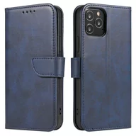 Etui i futerały do telefonów - Magnet Case elegancki futerał etui pokrowiec z klapką i funkcją podstawki Samsung Galaxy A42 5G niebieski - miniaturka - grafika 1