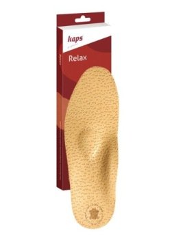 Ortopedyczne wkładki do butów na płaskostopie Relax 44 Kaps