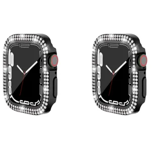INF 2-pakowe etui z ochroną ekranu do Apple Watch iWatch 3 w kolorze czarnym 40 mm - Akcesoria do smartwatchy - miniaturka - grafika 1