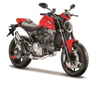 Motocykl MAISTO DUCATI MONSTER 2021 1/18 39300 - Samochody i pojazdy dla dzieci - miniaturka - grafika 1