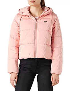 Kurtki damskie - Vans Damska kurtka Wm Short Puffer 2, Coral Cloud, S, Chmura koralowa, S - grafika 1