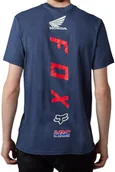 Koszulki męskie - t-shirt męski FOX (HONDA) FOX TEE Deep Cobalt - miniaturka - grafika 1