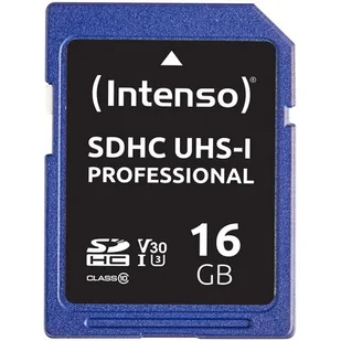 Intenso SDHC Class 10 16GB (3431470) - Karty pamięci - miniaturka - grafika 1