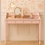 Biurka dla dzieci - Sekretarzyk różowy Maxime - miniaturka - grafika 1