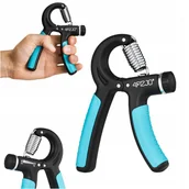 Pozostały sprzęt i akcesoria do ćwiczeń - Ściskacz regulowany do treningu dłoni 4Fizjo - miniaturka - grafika 1