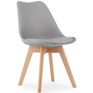 Szare Skandynawskie Krzesło W Stylu Nowoczesnym G2-P15 - Krzesła Szare Skandynawskie Krzesło W Stylu Nowoczesnym G2-P15 - Krzesła - miniaturka - grafika 1
