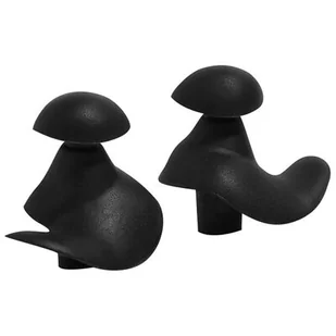 ZATYCZKI DO USZU NILS AQUA NQAW60 CZARNY SILIKONOWE - Pływanie - miniaturka - grafika 1