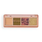Cienie do powiek - Makeup Revolution The Icon Edit Paleta Cieni do Powiek Eternal Green - miniaturka - grafika 1