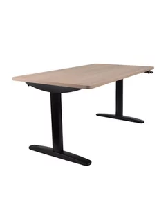 Biurko regulowane Alto 102 Black 120 cm - Biurka - miniaturka - grafika 1