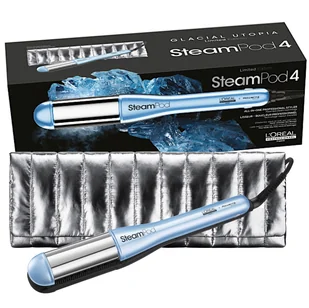 Loreal Steampod 4 Glacial Utopia prostownica parowa edycja limitowana - Prostownice i karbownice do włosów - miniaturka - grafika 1