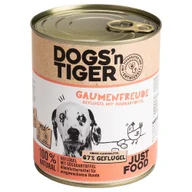 Mokra karma dla psów - Korzystny pakiet Dogs'n Tiger Adult, 12 x 800 g - Drób i bataty - miniaturka - grafika 1