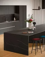 Inne materiały budowlane - Spiek kwarcowy 12mm Black Atlantis Poler 162 x 324 cm - miniaturka - grafika 1