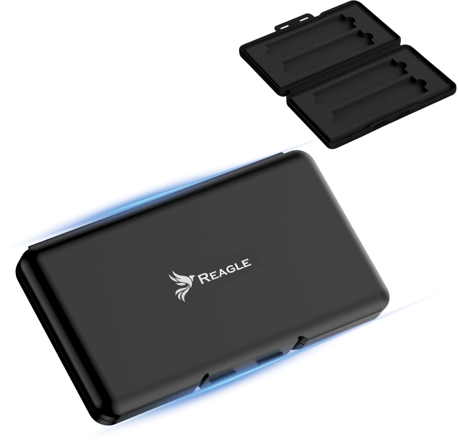 Reagle PUDEŁKO ETUI ochronne NA 4 dyski M.2 SSD NVME SATA Z pianki EVA