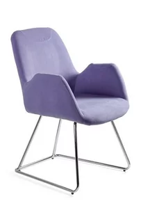 UniqueMeble Fotel, krzesło do jadalni, salonu, city, niebieski - Krzesła - miniaturka - grafika 1