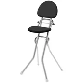 Deski do prasowania - Krzesło do prasowania Amigo, czarny - miniaturka - grafika 1