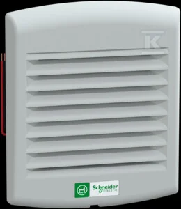 Wentylator z kratką 38 m3/h IP54 24VDC - Wentylatory przemysłowe - miniaturka - grafika 1