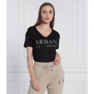 Koszulki i topy damskie - Armani Exchange T-shirt | Regular Fit - miniaturka - grafika 1