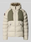 Kurtki męskie - Kurtka pikowana o kroju regular fit z naszywką z logo model ‘MOESA’ - miniaturka - grafika 1