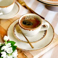 Serwisy do kawy i herbaty - Zestaw kawowy na 6 osób ceramiczny RUSTICO - miniaturka - grafika 1