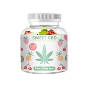 Suplementy naturalne - Żelki CBD 100 mg MIX SMAKÓW Sweet CBD - miniaturka - grafika 1