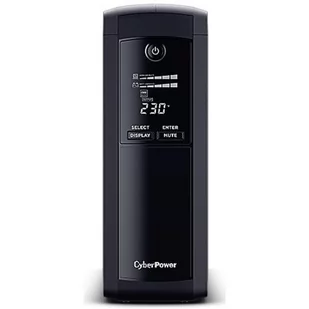 Cyber Power UPS Value Pro 1600VA/960W 5xFR AVR LCD - Zasilacze awaryjne UPS - miniaturka - grafika 1