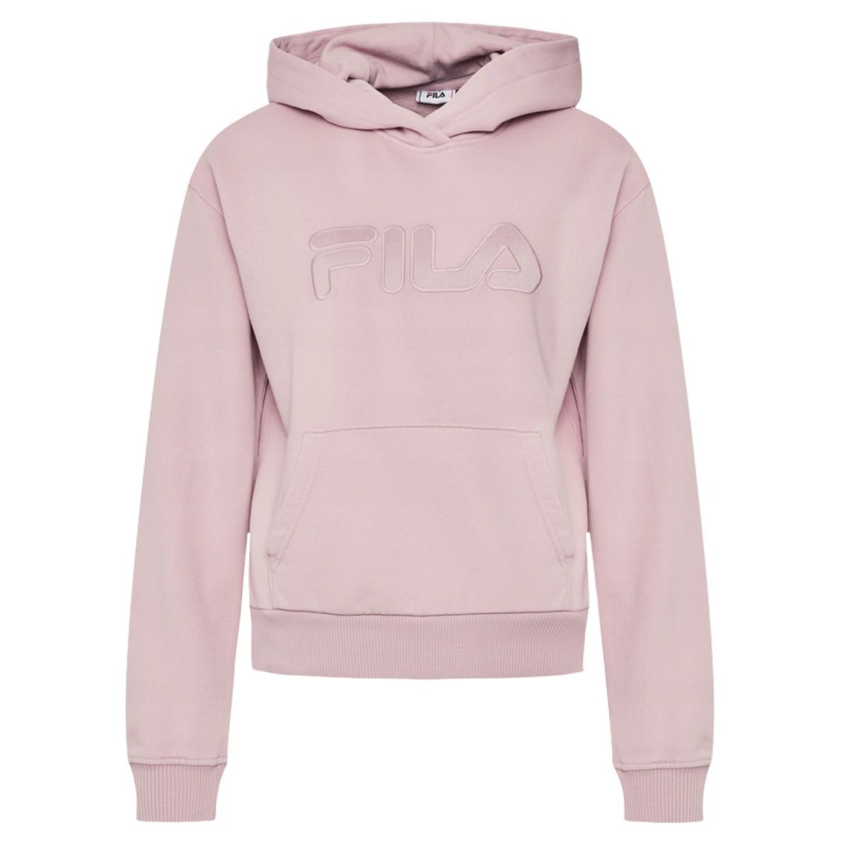 Bluza damska Fila Boschkek dresowa z kapturem różowa-S